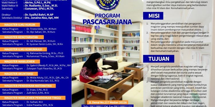Pascasarjana UMSU Buka Penmaru Semester Genap TA 2018-2019
