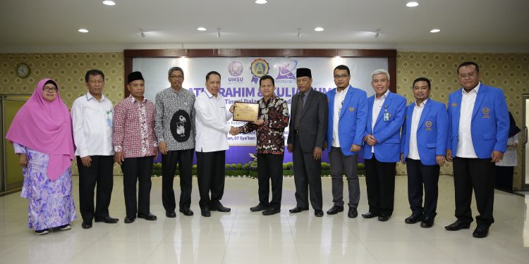 Syukuran Akreditasi “A”, UMSU Gelar Silaturrahim dan Kuliah Umum