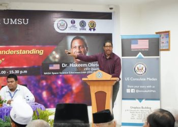 Dr Hakeem Oluseyi dari NASA Berikan Kuliah Umum di OIF UMSU